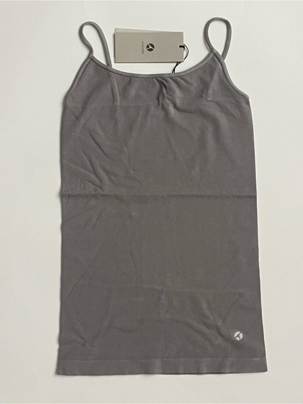 Avocado Gray Seamless Cami Tank Top NWT Made in USA Size S/M
